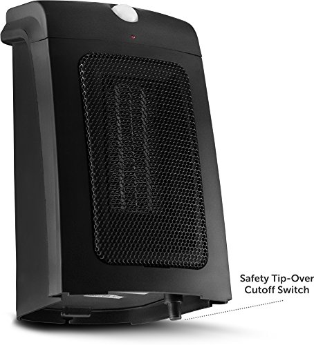 BOVADO USA Personal Ceramic Space Heater with Motion Sensor - Automatic Safety Shut Off - Adjustable, Portable and Lightweight - by Comfort Zone - Thumbnail 2