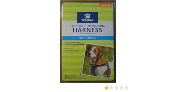 padded front walking harness