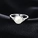 JewelryPalace 8mm Freshwater Cultured Pearl Ring 925 Sterling Silver Size 6