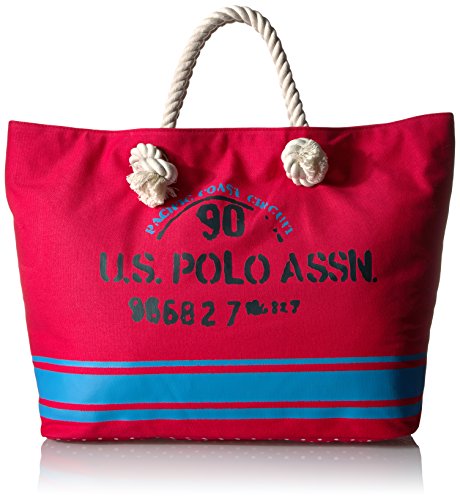 US POLO Association New Hampshire Ii Rope Tote, Red Oman Ubuy