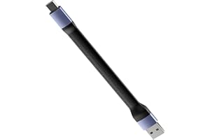 Short USB a to Type C Cable 15cm USB 3.2 40Gbps Fast Charging 240W with Flexible Design USB a to USB C Cable