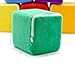 Milliard Soft Foam Blocks, Jumbo Size, for Stacking Sorting and Building, 24 4-inch Cubes with Removable Covers and Carry Bag