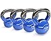 Set Vinyl Coated Kettlebell 10 + 15 + 20 + 25 lbs - ²KYXBZ