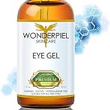 WONDERPIEL EYE CREAM for Dark Circles, Eye Puffiness and Bags, Wrinkles and Crow's Feet - Natural Anti Ageing Cream with Hyaluronic Acid, Vitamin C, Jojoba Oil and Vitamin E - VALUE PACK 30ML