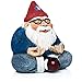 The Mini Gnomes Ohm Gnome by Twig and Flower Ohm Garden Gnome, Gnomes Decor, Yoga Gnomes Meditating Gnome- 3