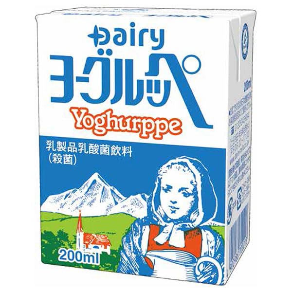 南日本酪農協同 デーリィ ヨーグルッペ 200ml紙パック×18本入×(2ケース) の商品画像