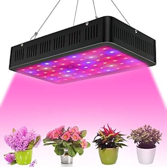 Niello 2000W LED Pflanzenlampe Doppel-10W-Chips LED Grow Light Vollem Spektrum LED Wachstumslicht 200 LEDs Pflanzenlicht Grow
