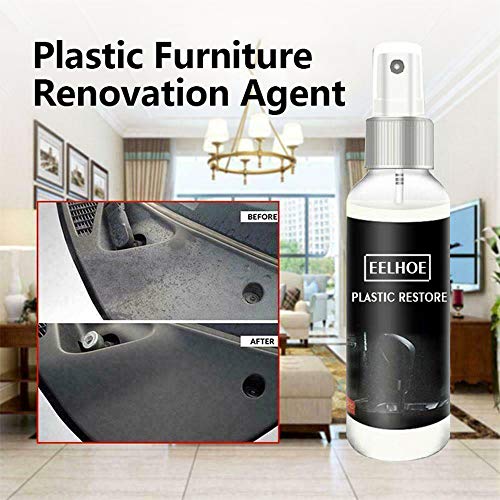 Huahua Car Plastic Parts Retreading Agent, Automotive Interior Maintenance Cleaner Leather Curing,Auto Detailing & Restoration