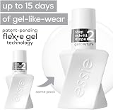 essie Gel Couture Nail Polish Top Coat 13.5ml Clear Gel-Like Shine view 5