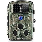 APEMAN Trail Camera 12MP 1080P Game&Hunting Camera with 120Â°Wide Angle 44 PCs IR LEDs Night Version up to 20M/65FT IP54 Spray Water Protected Design