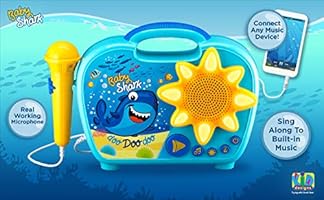 baby shark sing along microphone