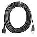 INSTEN USB 2.0 Extension Cable - A Male to A Female M/F Extender Cord - 25 Feet(7.62 Meters), Black