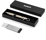 AUAUY Bolt Action Pen with Gift Case 1mm Black Ink Refill 5 Refills view 7