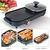 Uten Portable Electric Grill, Electric Barbecue Grill Indoor Hot Pot Chafing Dish, Large Capacity Household Electric…