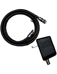 Amplificador de distribución Channel Master para señales de antena y cable 1 puerto Blanco