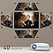 VIVIMAGE Explore 3 Native 1920 x 1080P Projector, 6000 Lux Full HD LCD Led Home Theater Video Projector Compatible with TV Stick, HDMI, VGA, USB, Smartphone, PC, TV Box, PS4thumb 4