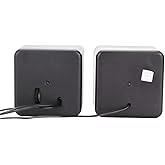 Lightweight Wired Speaker, Loudspeaker, Black Stereo USB / DC5V for Home Computer Office for Laptop(Binaural)