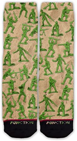 Function SocksFunction - Green Army Men Pattern Fashion Socks