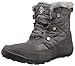 Columbia Women's Minx Shorty Omni-Heat Snow Boot, Shale, Dark Raspberry, 8 B US