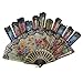 Windspeed Spanish Women Floral Folding Hand Fan Size 9