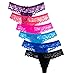 ANZERMIX Women's Sexy Lace Cheeky Tong Panty Pack of 6
