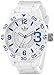 adidas Men's ADH3012 Newburgh White Stainless Steel Watch with Silicone Band