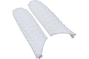 XTR3D Replacement Gripped Battery Cover for Meta Quest 3 and 3s Controllers Left and Right White