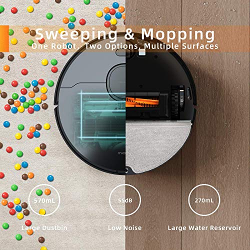 MOVA Robot Vacuum and Mop, Lidar Navigation Robot Vacuum, Robot Vacuum