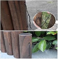 LXFYMX Vallas para Jardin Valla enchufable/Borde de Madera/Cama de ...