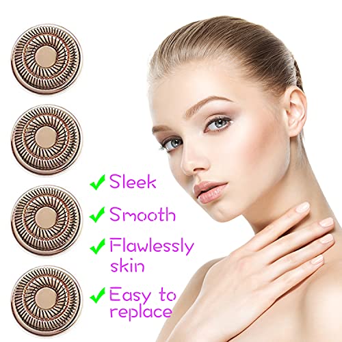 Facial Hair Remover Replacement Heads Generation 2, Perfect for