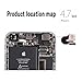Johncase New OEM 8MP Autofocus Main Back Rear Camera Module Flex Cable Replacement Part Compatible for iPhone 6 (All Carriers)