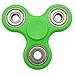 Tri-Fidget Spinner Toy Stress Reducer,Hand Spinner Fidget Si3n4 Ceramic Bearing Toys -Perfect for ADD,ADHD,Anxiety and Autism adult Children,Non 3D Printed by Viyaabang（Green）