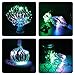 LED String Lights, 8 Modes Dimmable with Remote Control, Battery Operated Hanging Starburst Lights with 198 LED, IP44 Waterproof, Decorative Wire Lights for Parties
