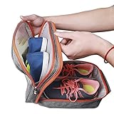 Shoe Bag Travel Organizer, BUBM Shoe storage/ Shoe Cube-Portable Waterproof Shoe Bags Organizer for Travel, Workout, Dancing, Gym