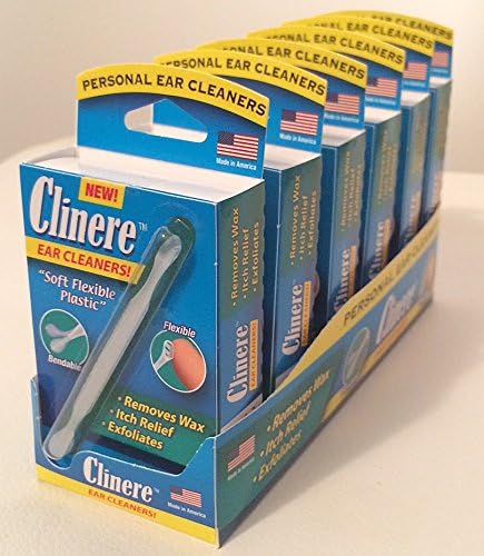Clinere Ear Cleaners 6 Packs of 10 (60 Pieces)