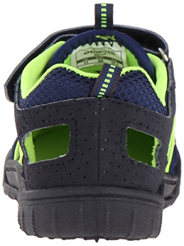 OshKosh B'Gosh Boys' Drift-B - K, Navy/Neon, 10 M US Toddler - Thumbnail 2