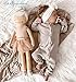 Gacimy Baby Girl Headbands Knotted Hair Bows Nylon Elastic Turban Headwrap Accessories