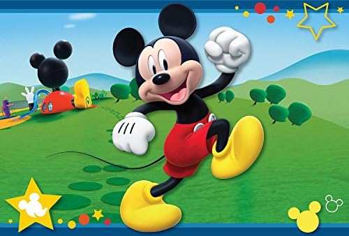 All New Style Disney Marvel Product 17 x 24 inch Memory Foam Mat or 54 x 80 inch Super Soft Area RUG non Slip Backing kids toddler kindermat bath bed living (Mickey, 54x80 Big Area RUG)