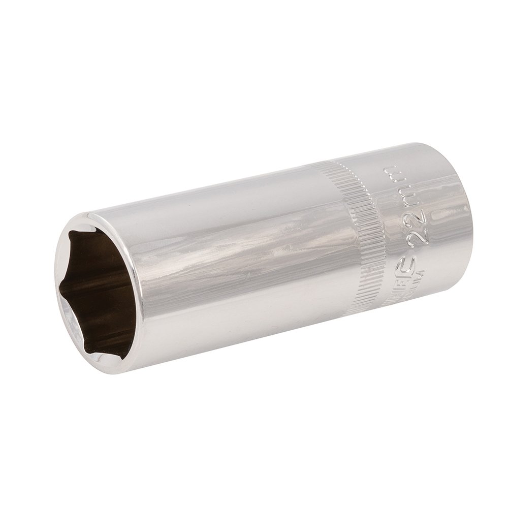 Silverline 306431 Deep Socket 1/2" Drive 6pt Metric 22 mm