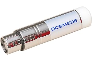 Dcsmgse DMX Wireless, 2.4G DMX 512 1 Female Receivers Short version for Stage PAR Party Light