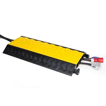 Schlauch- u.Kabelkanal Admi®Canal 698-C L900xB500xH75mm Gum.schwarz St.KLOTZ