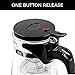 BOCHA Loose Leaf Tea Maker with Glass Teapot, Built in Infuser and Removable Filter - 2 Cup Size