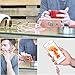 iPhone 8 Plus Clear Case, iPhone 7 Plus Case with Ring Holder Bumper Case Shock-Absorption and Anti-Scratch for Apple iPhone 8 Plus & 7 Plus 5.5''-rose gold