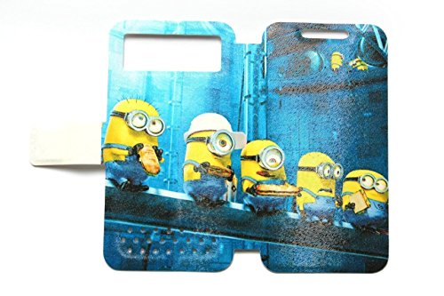 Generic Universal Pu Leather Phone Cover for Micromax Canvas Hd Plus A190 Case Beibi