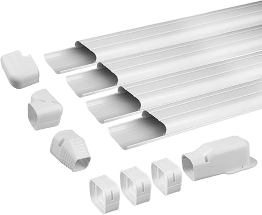 Amazon Com Air Jade Ac Line Set Cover Kit Decorative Pvc Tubing