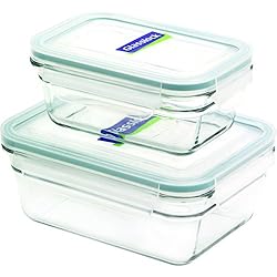 GLASSLOCK 11340 Glasslock 4-Piece Rectangle Oven