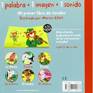 Los instrumentos. Mi primer libro de sonidos