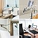 Tablet Cellphone Stand Holder, AFUNTA Gooseneck Lazy Bracket Compatible 4-7.2 Inches iPhone iPad GPS Samsung LG BlackBerry Devices,360 Degree Rotating,27.5