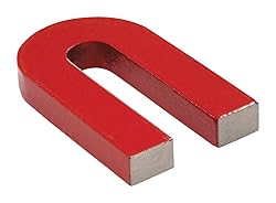 Red Cast Alnico 5 U-Shaped Magnet With