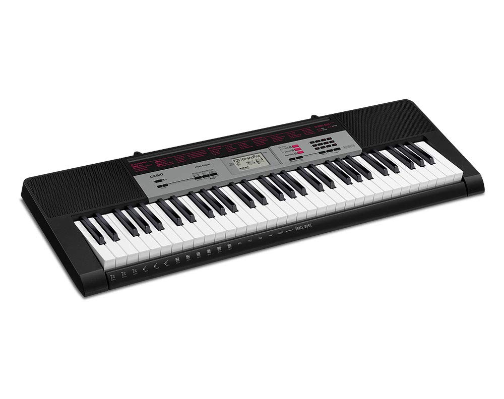 Casio CTK-1550 61-Key Standard Keyboard (Black): Amazon.in: Musical  Instruments